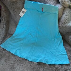 Hard Tail Blue Skater Skirt